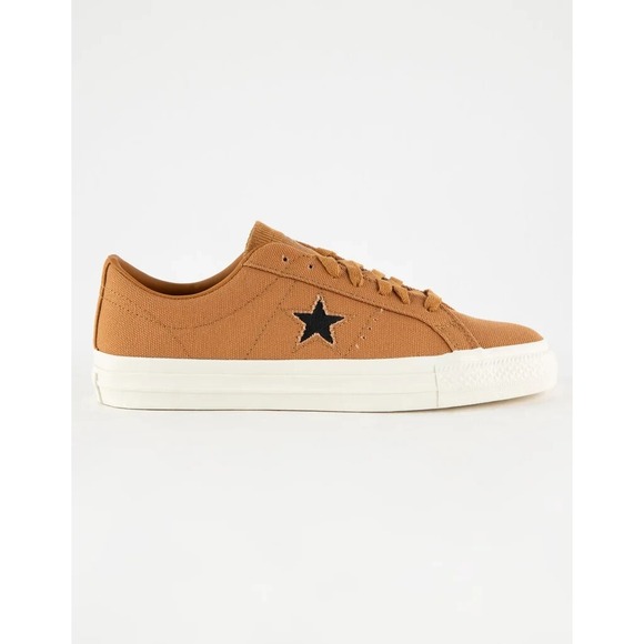 Converse Shoes Mens 9.5 Brown Raw Sugar One Star Pro Skate 90's Street Y2K NEW - Picture 13 of 15